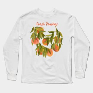 Peaches Long Sleeve T-Shirt